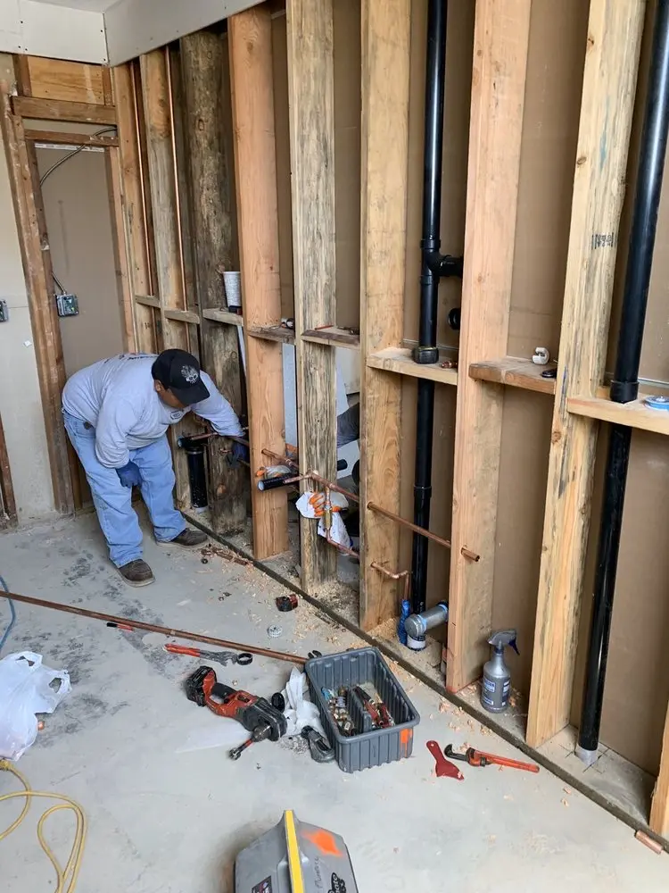 Commercial rough-in plumbing for Commercial Plumbing in Plainville